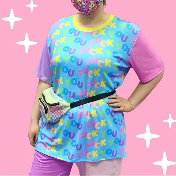 FU*K YOU tee shirt by Good Fortune 5x - Picture 4 of 4